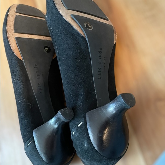 Kate Spade Black Heels with Elegant Design - Picture 2 of 5
